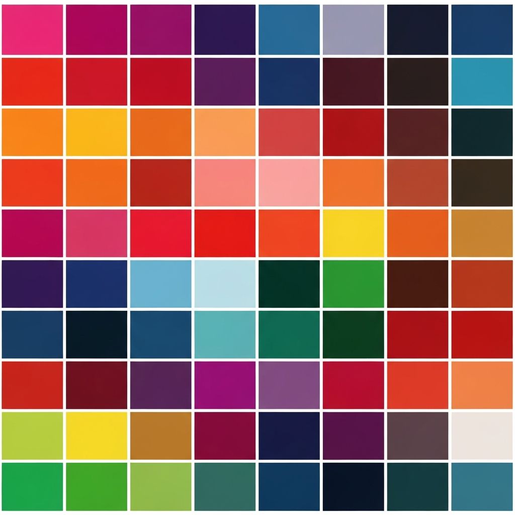 Stilizovana ilustracija zdravih nutricinih ingredijenata - apstraktna reprezentacija voća, povrća, žitarica