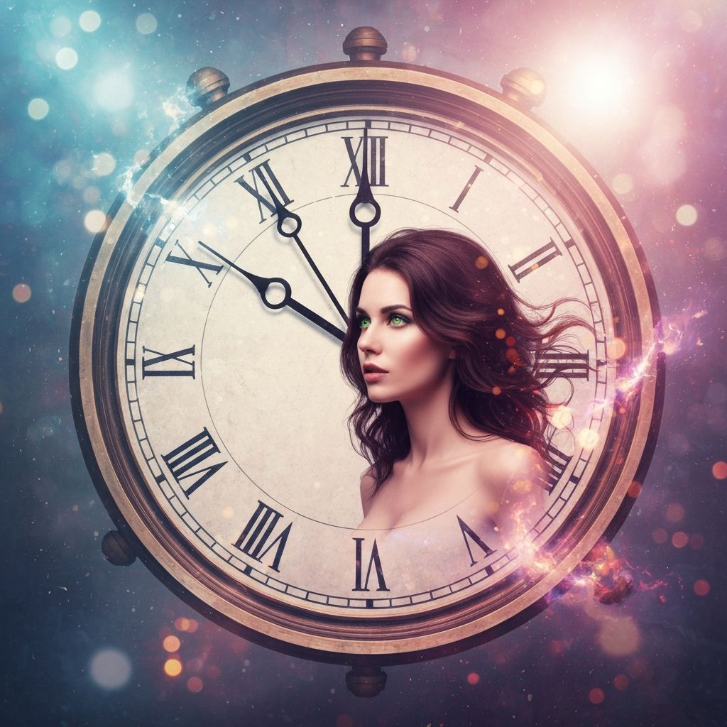 Apstraktna ilustracija sna i cirkadnog ritma - ciklični uzorak, Mesec i Sunce elementi u minimalističkom geometrijskom stilu